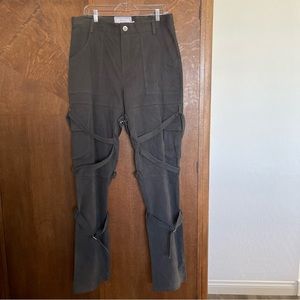 Gokyo Ri Call To Adventure bondage strap cargo pants EXCELLENT